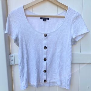 American Eagle white shirt